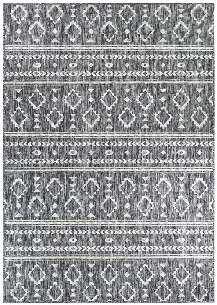 Alaska Grey Cream Rug 3333 - GU6E - Floorsome - INDOOR/OUTDOOR - LONG - 3333 - GU6E - 50x80 - INDOOR/OUTDOOR