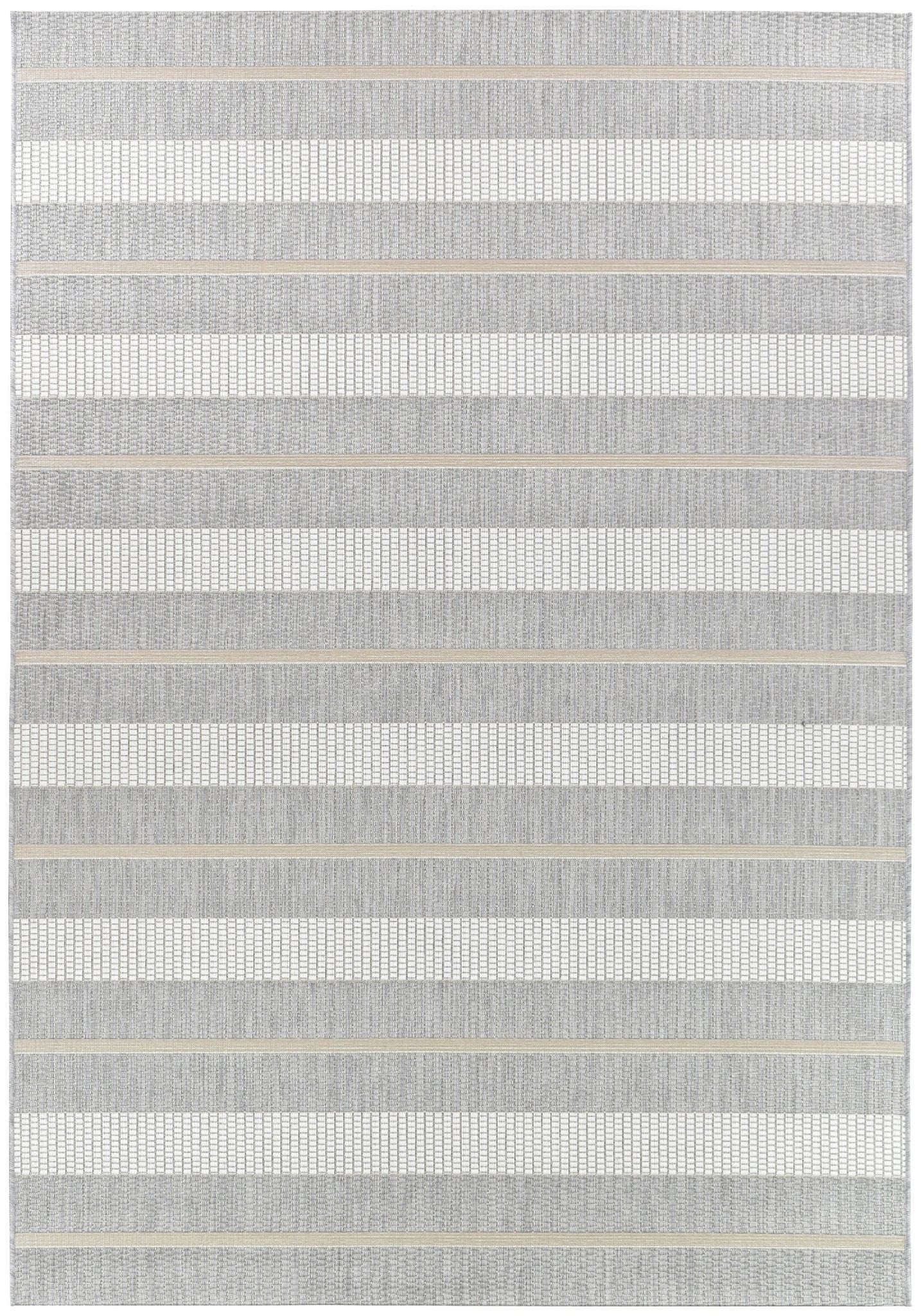 Alma 16725 630 Grey Cream Indoor/Outdoor Rug - Floorsome - INDOOR/OUTDOOR - ALMA - 16725 - 630 - 120x170 - INDOOR/OUTDOOR