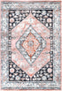 Anatolia Traditional Black Beige Rug - Floorsome - Rug - ESTA16007BEIG - Rug