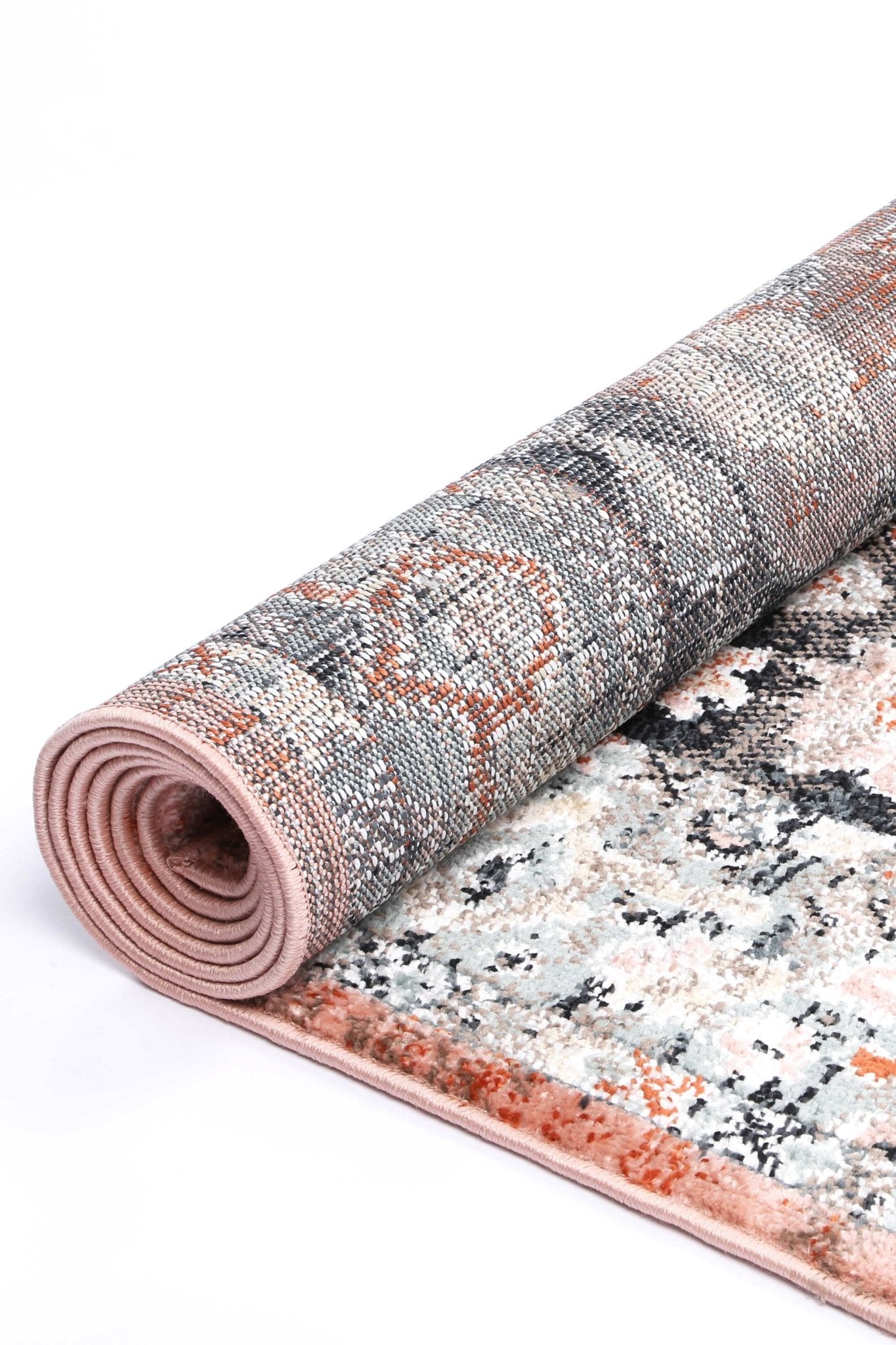 Anatolia Traditional Black Beige Rug - Floorsome - Rug - ESTA16007BEIG - Rug