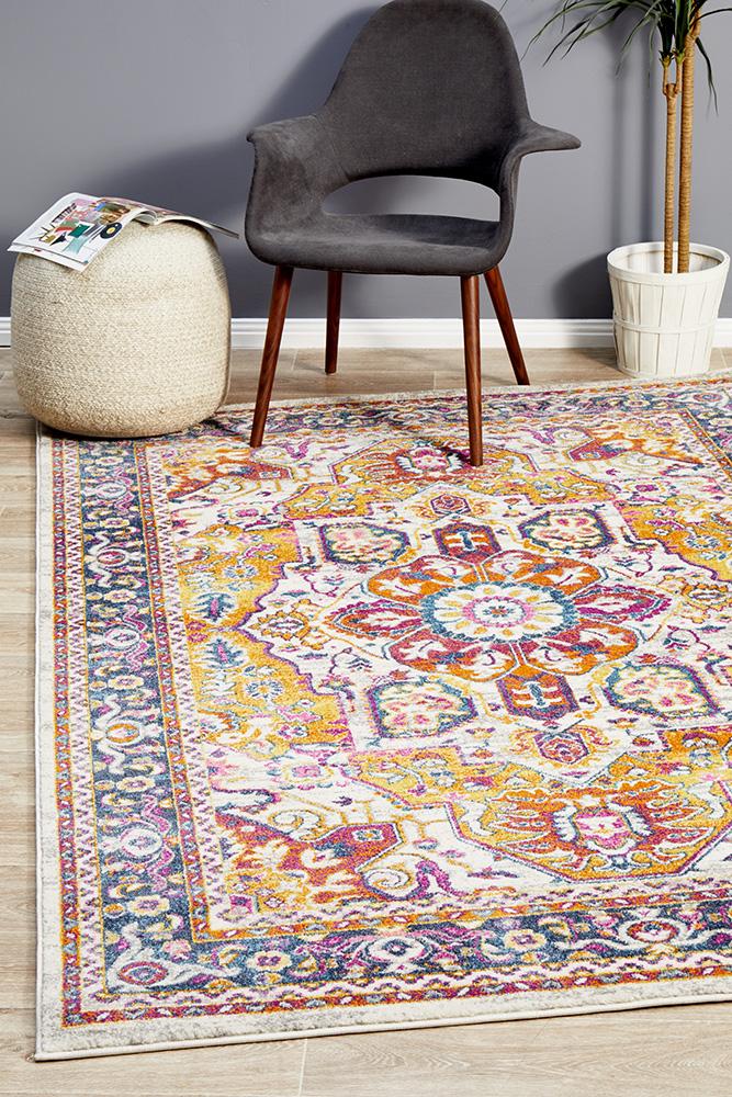 Babil Harran Bohemian Multi - Floorsome - MODERN - BLN - 207 - MULT - 230X160 - MODERN
