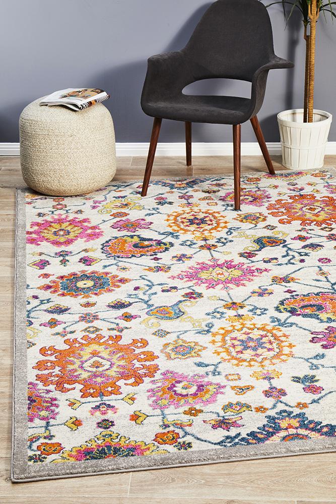 Babil Samarra Bohemian Multi Rug - Floorsome - MODERN - BLN - 208 - MULT - 230X160 - MODERN