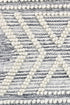 Bihar Silver Handmade Wool and Viscose Rug - Floorsome - FLATWEAVE - DENUB - SILVER - 160X230 - FLATWEAVE