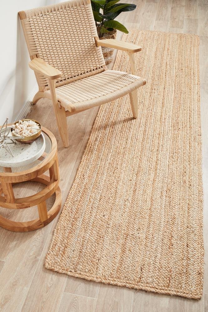 Bondi Natural Runner Rug - Floorsome - BONDI COLLECTION - BDI - NAT - 300X80 - BONDI COLLECTION