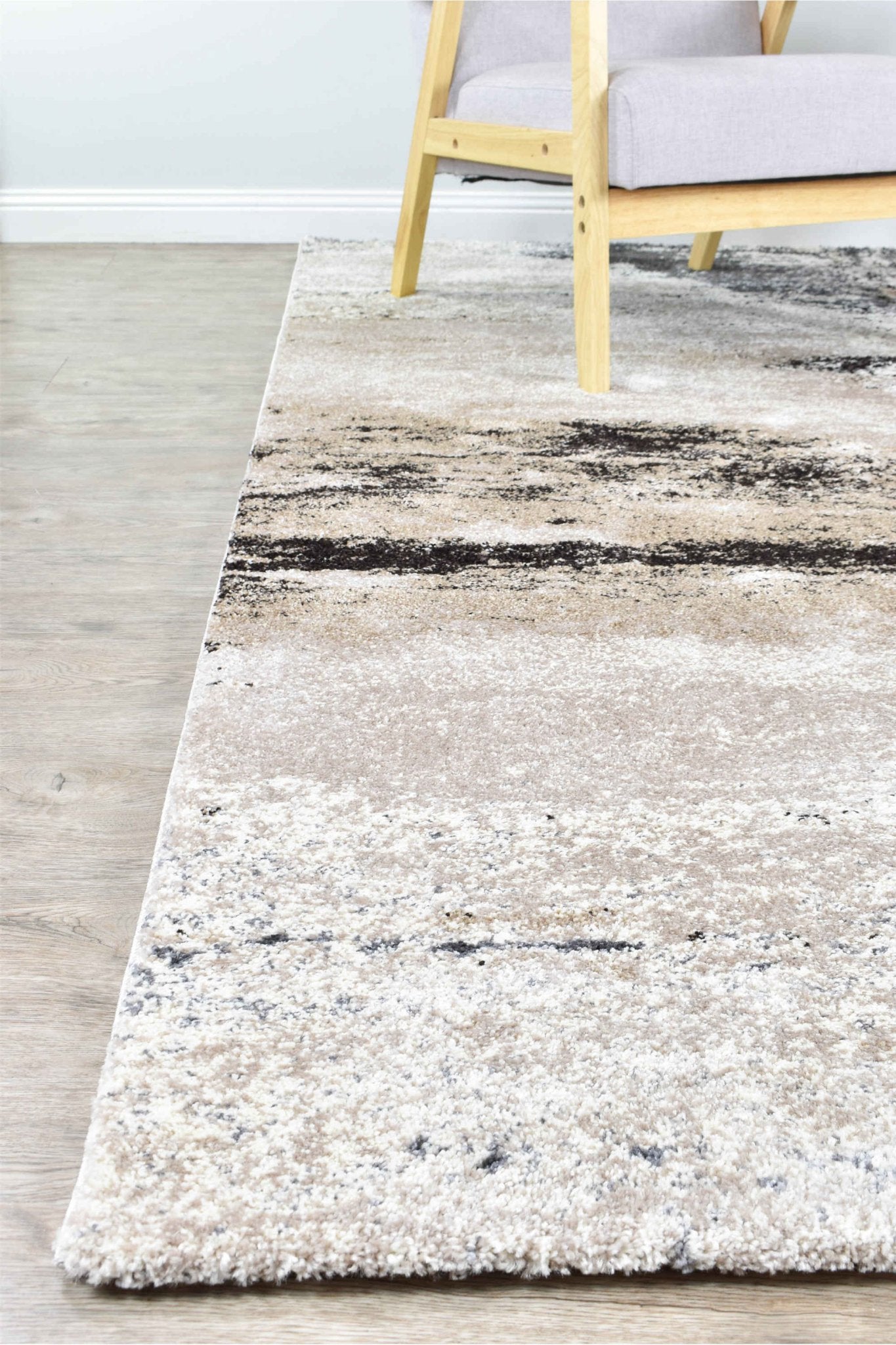 Dahlia 854 Beige Brown Rug - Floorsome - MODERN - MILL - B854A - BEIGE - BROWN - 120X170 - MODERN