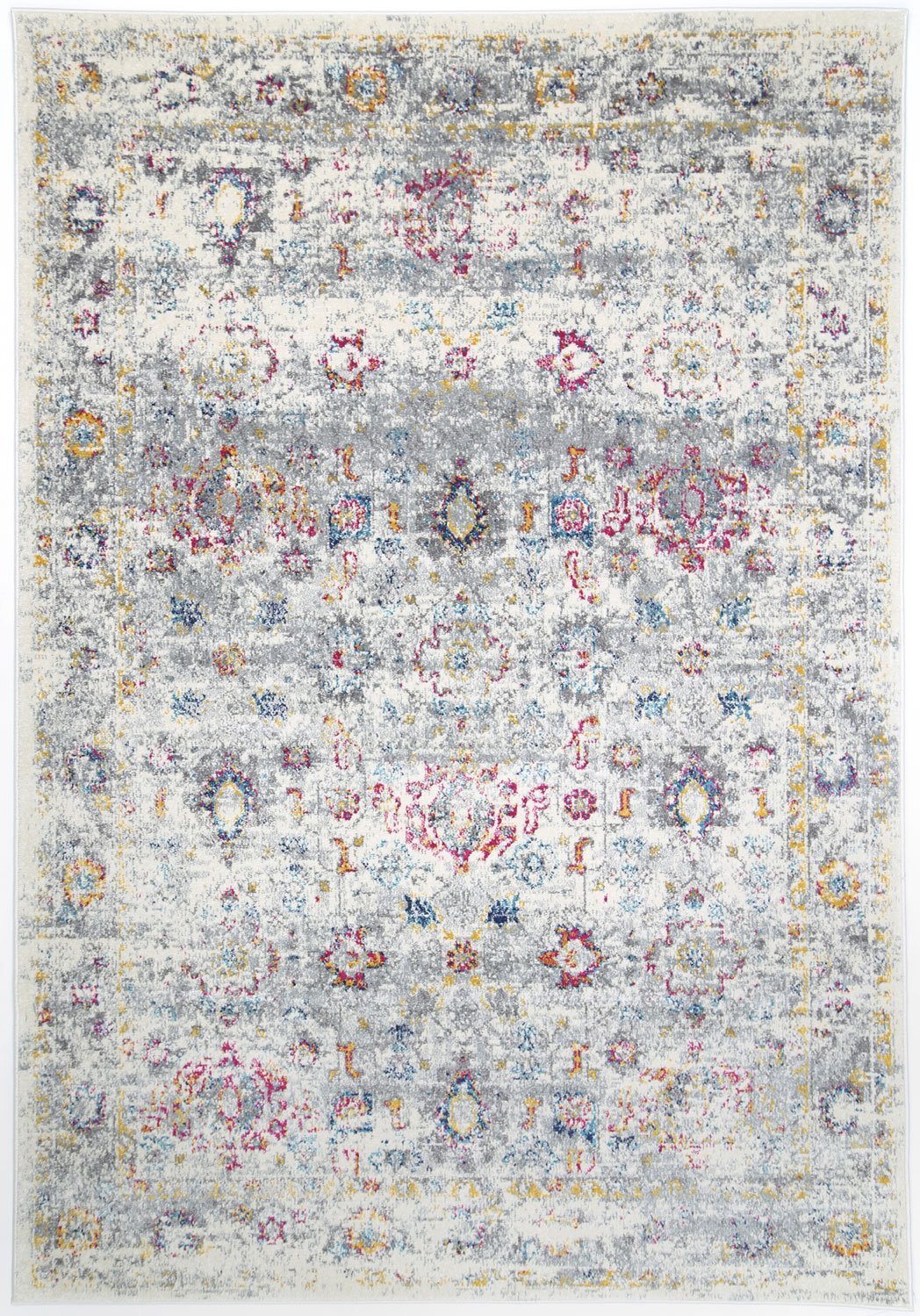Delicate Multi Grey Traditional Rug - Floorsome - Modern Rugs - DELI160DELI11 - Modern Rugs