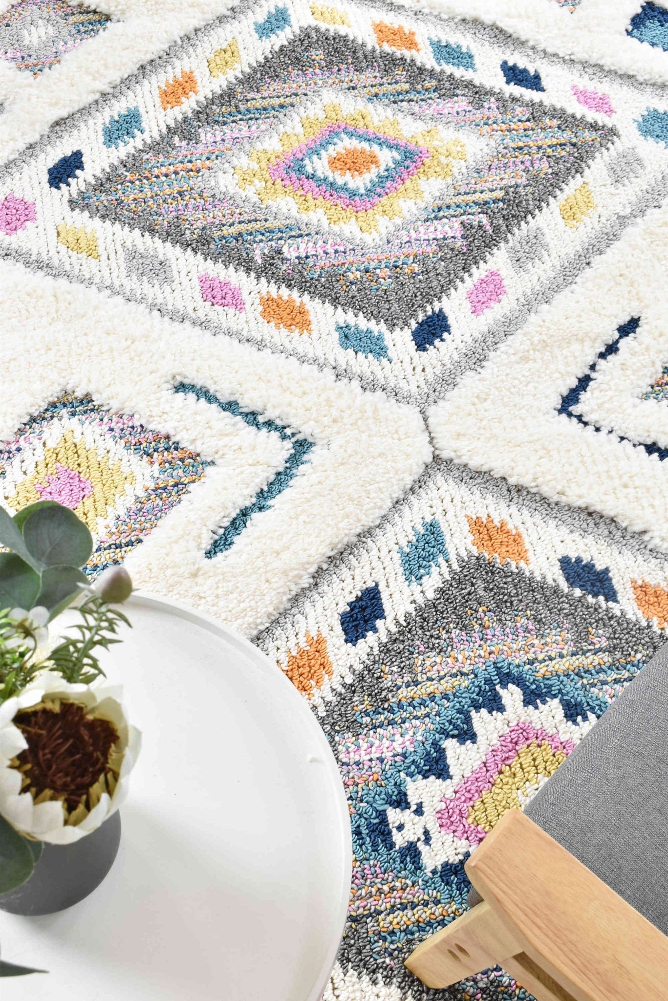 Eden 0B749A Jewel - Floorsome - SHAGGY - PARIS - 0B749A - CREAM - 80X150 - SHAGGY