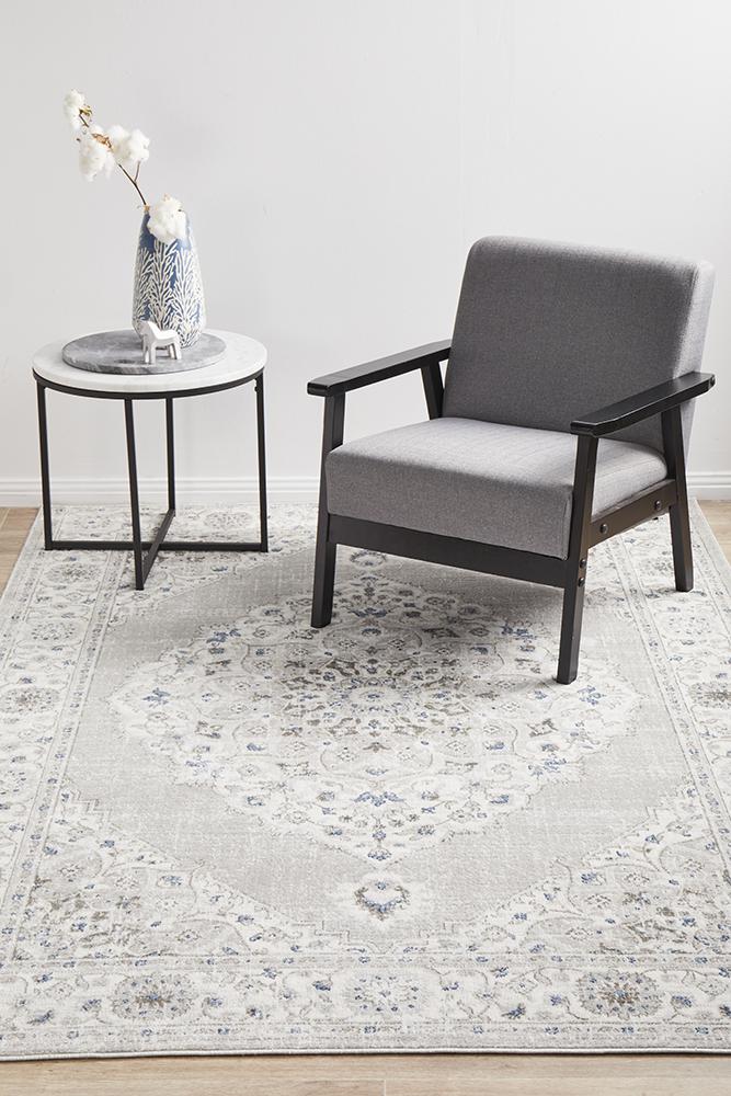 Emotion 77 Silver Rug - Floorsome - EMOTION COLLECTION - EMO - 77 - SILV - 230X160 - EMOTION COLLECTION