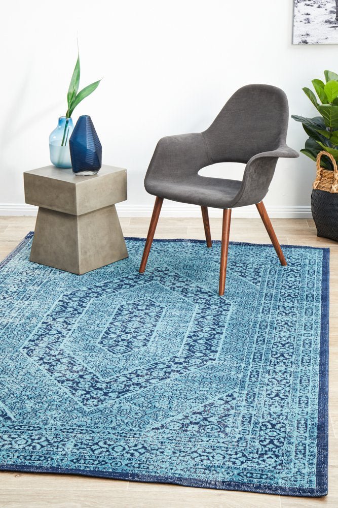 Eternal 912 Blue Rug - Floorsome - Modern - ETN - 912 - BLU - 230X160 - Modern