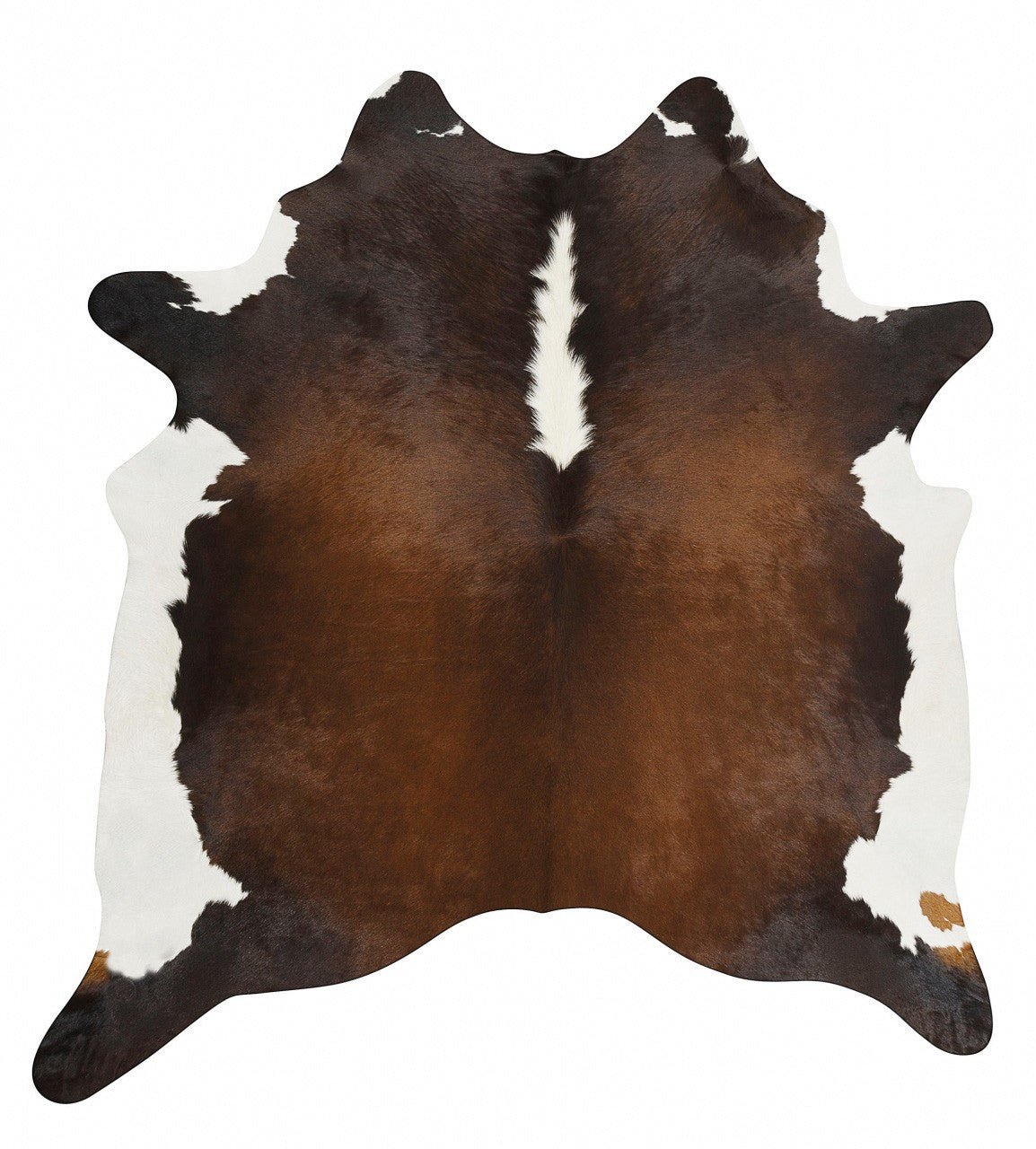 Exquisite Natural Cowhide Chocolate - Floorsome - Cowhide - COWHIDE - NAT - CHOC - Cowhide
