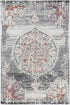 Hollow Medalion Transitional Grey Rug - Floorsome - Rug - SALS80320042095 - Rug