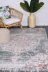 Hollow Medalion Transitional Grey Rug - Floorsome - Rug - SALS80320042095 - Rug