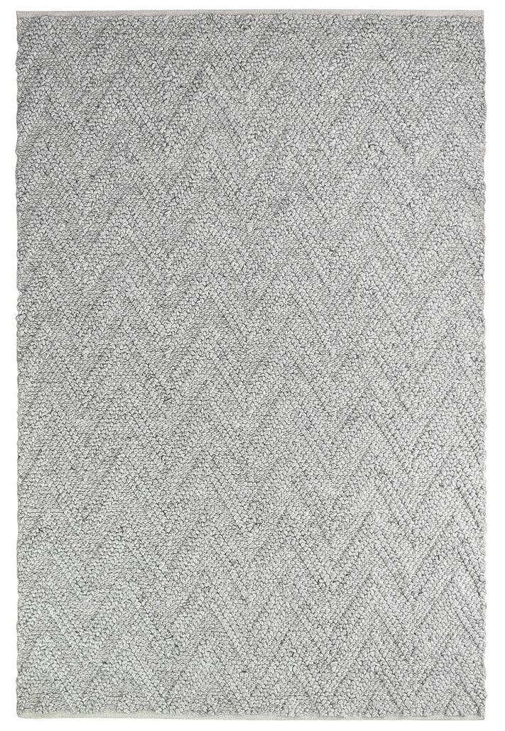 Marseille Wool Rug - Floorsome - FLATWEAVE - LE - VENE - SIL - 160X230 - FLATWEAVE