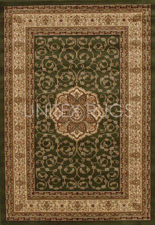 Medallion Classic Design Rug Green - Floorsome - Traditional - IST - 3 - GI - 170X120 - Traditional