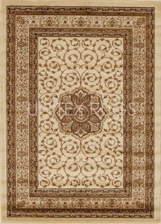 Medallion Classic Design Rug Ivory - Floorsome - Traditional - IST - 3 - II - 170X120 - Traditional
