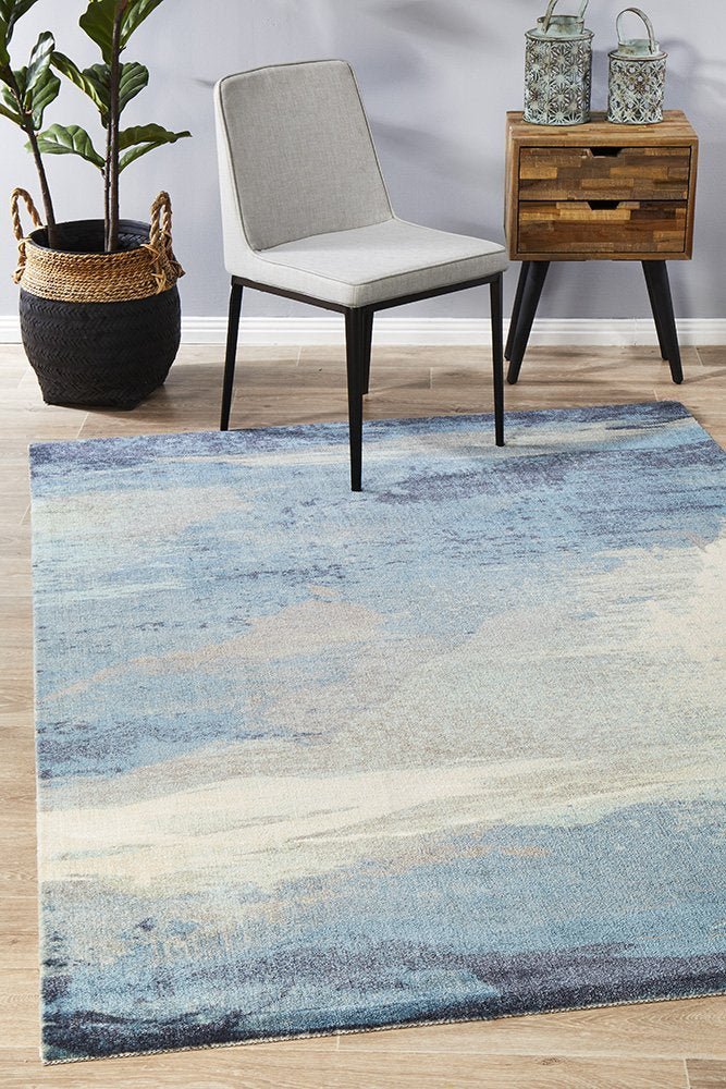 Monet Stunning Blue Rug - Floorsome - Modern - CIT - 563 - BLUE - 160X110 - Modern