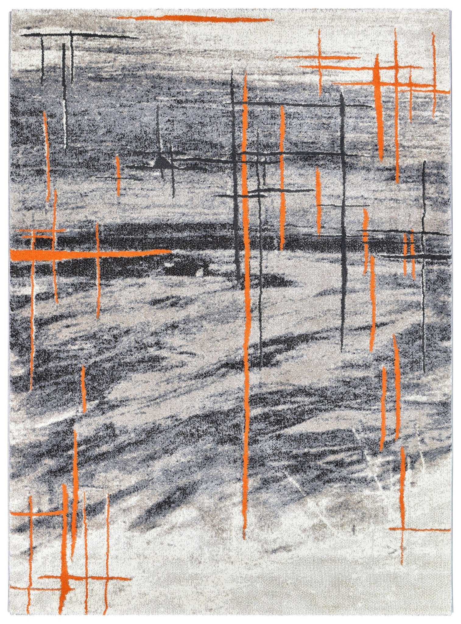 Novus 726A Grey Orange - Floorsome - MODERN - NOVA - B726A - D - GREY - ORAN - 80X300 - MODERN