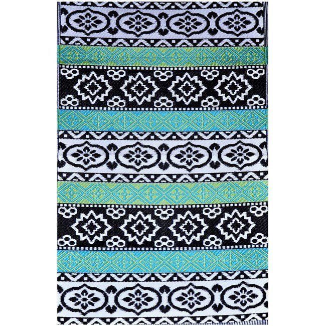 Outdoor Rug Recycled Plastic - Indiana - Floorsome - Outdoor Rugs - PLRINDIAN090179 - Outdoor Rugs