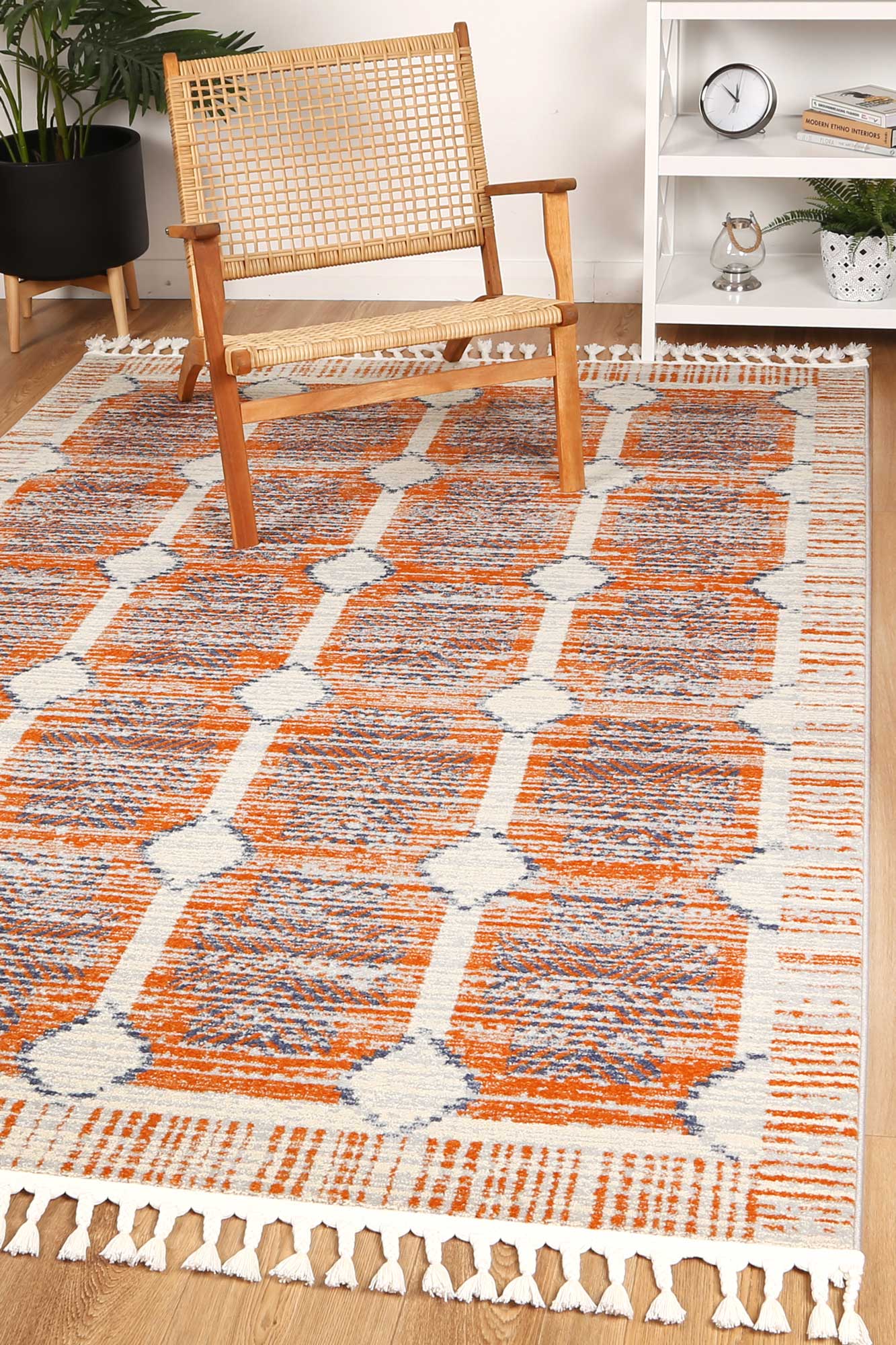Pasto Adriel Rust Rug - Floorsome - Rug - INCA80308 - Rug
