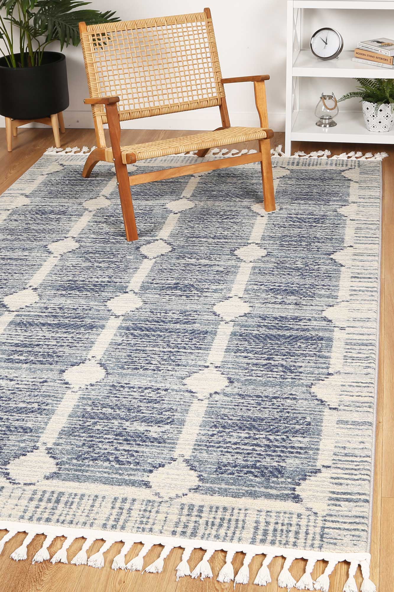 Pasto Martinez Blue Rug - Floorsome - Rug - INCA80306 - Rug
