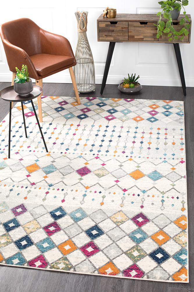 Peggy Tribal Morrocan Style Multi Rug - Floorsome - Modern - MIR - 356 - MUL - 230X160 - Modern