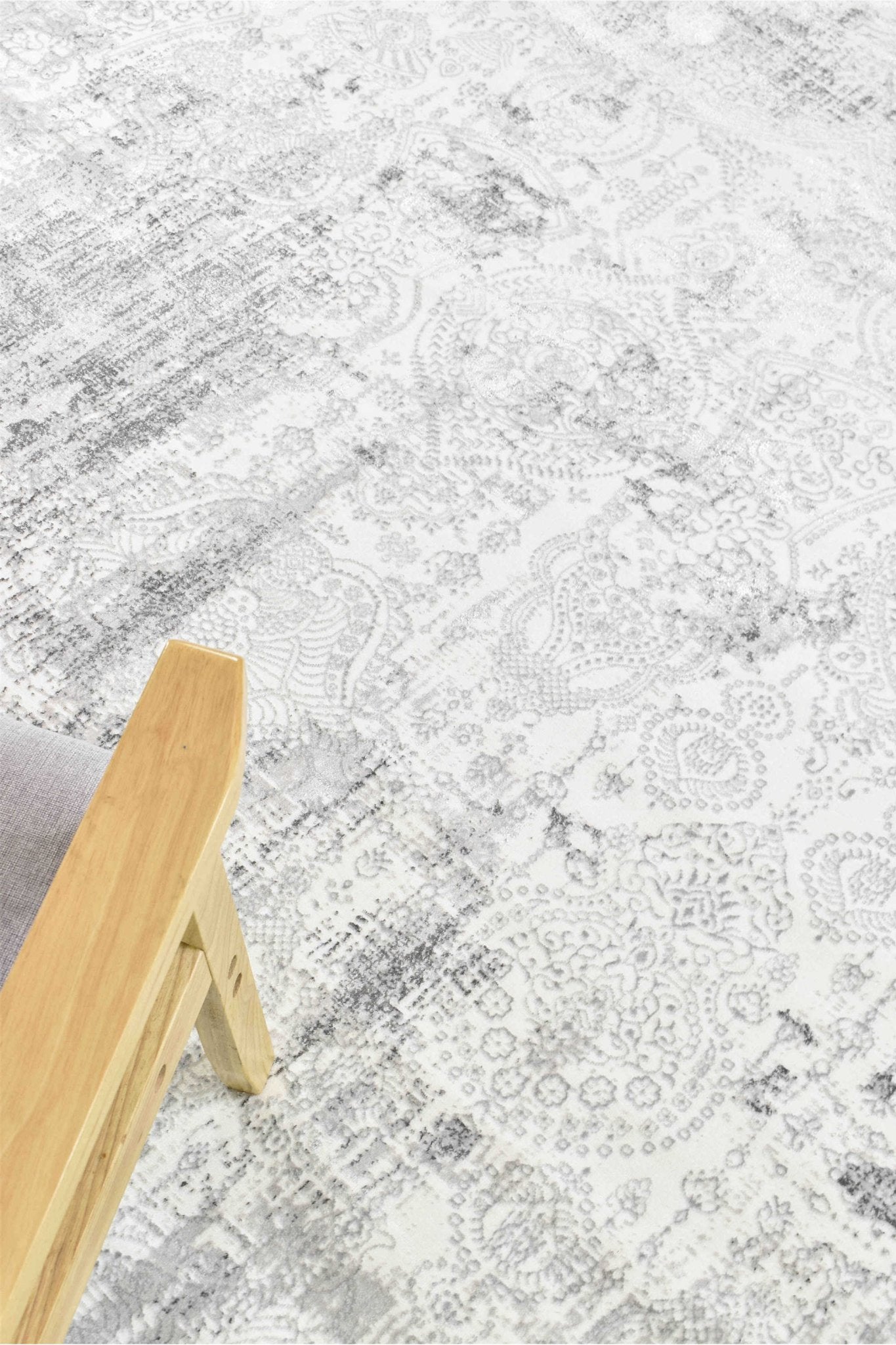 Phoenix 27084A Beige Bravado Rug - Floorsome - INDOOR/OUTDOOR - ARORA - 27084A - DGREY - CREAM - 80X300 - INDOOR/OUTDOOR