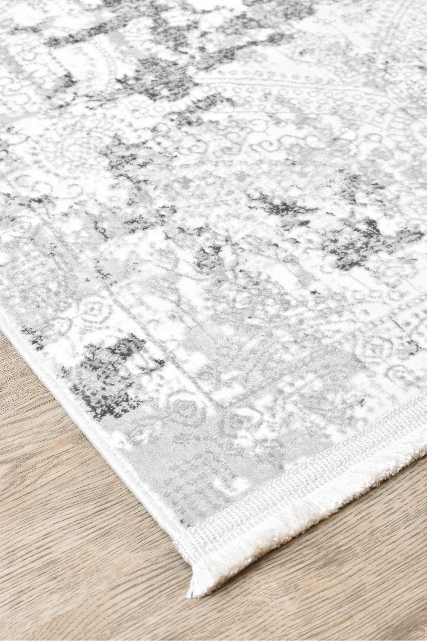 Phoenix 27084A Beige Bravado Rug - Floorsome - INDOOR/OUTDOOR - ARORA - 27084A - DGREY - CREAM - 80X300 - INDOOR/OUTDOOR