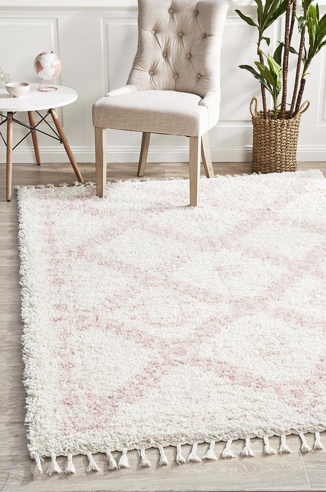 Saffron 33 Pink Rug - Floorsome - MODERN - SAF - 33 - PNK - 170X120 - MODERN
