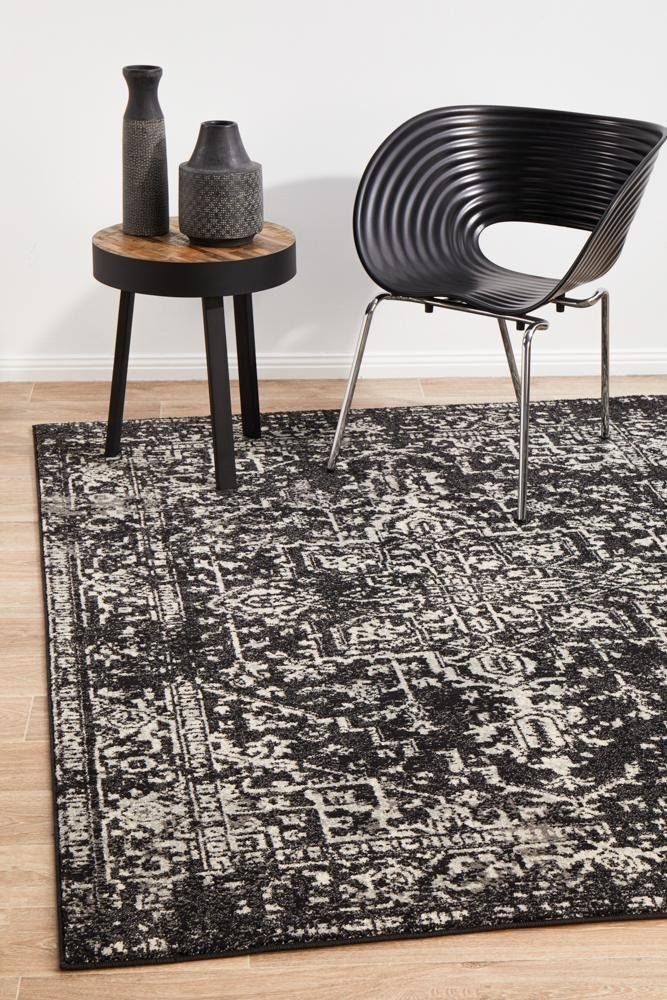 Scape Charcoal Transitional Rug - Floorsome - Modern - EVO - 253 - CHAR - 230X160 - Modern