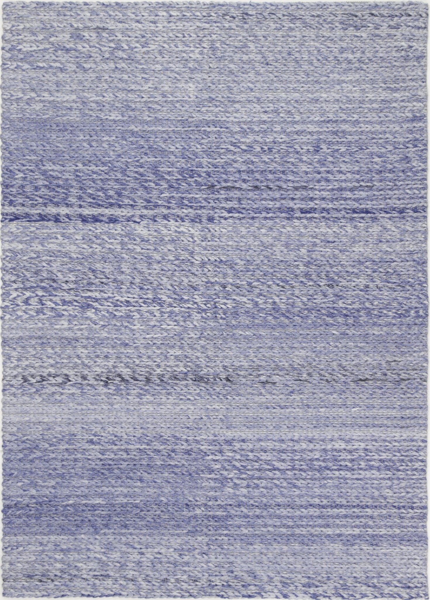 Zayna Cue Blue Wool Blend Rug - Floorsome - Rug - HARL160CUEBLUE - Rug