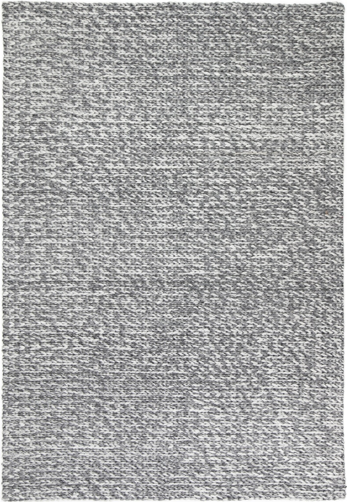 Zayna Cue Charcoal Wool Blend Rug - Floorsome - Rug - HARL160CUECHAR - Rug