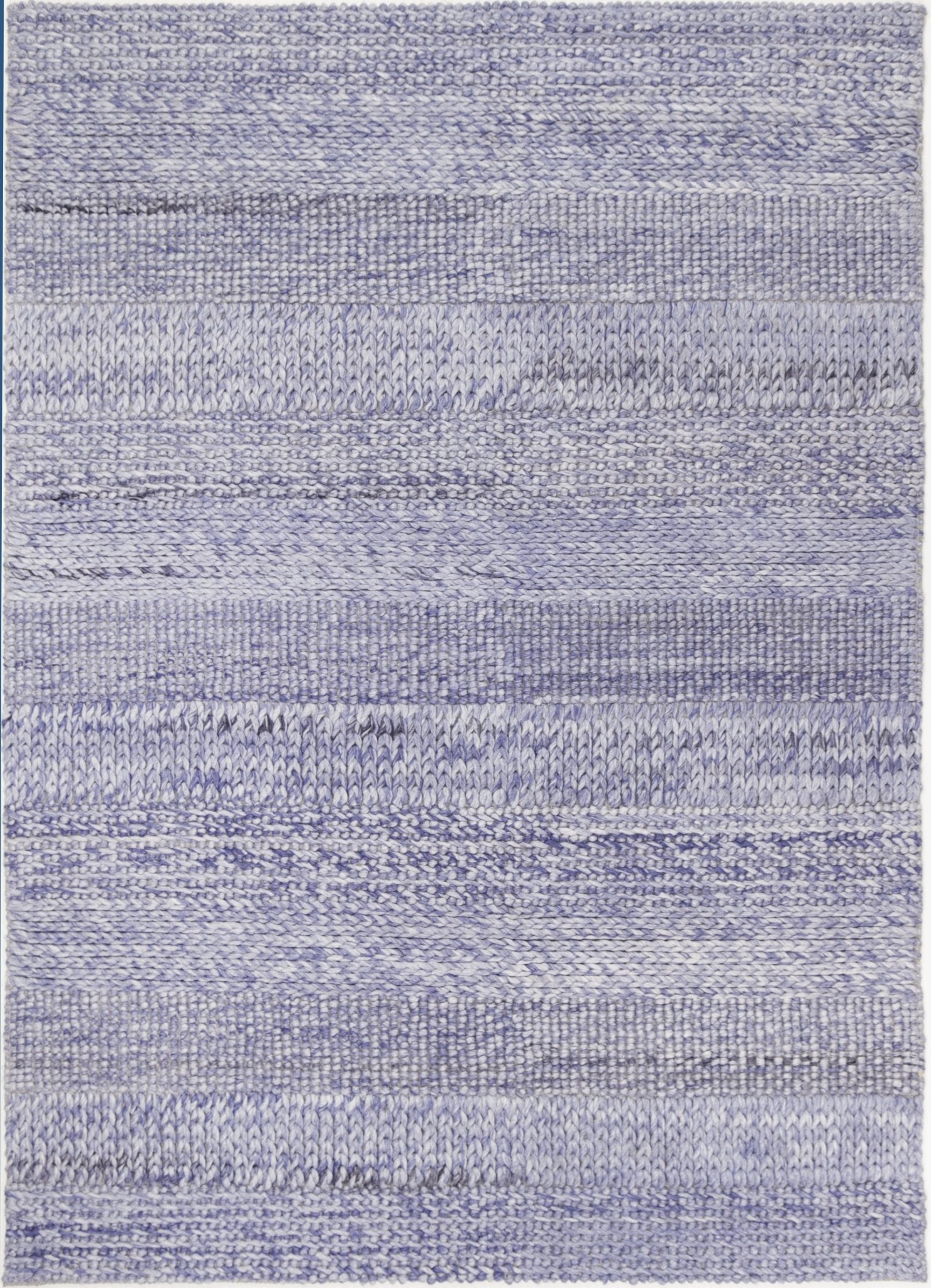 Zayna Grace Blue Wool Blend Rug - Floorsome - Rug - HARL160GRACBLUE - Rug