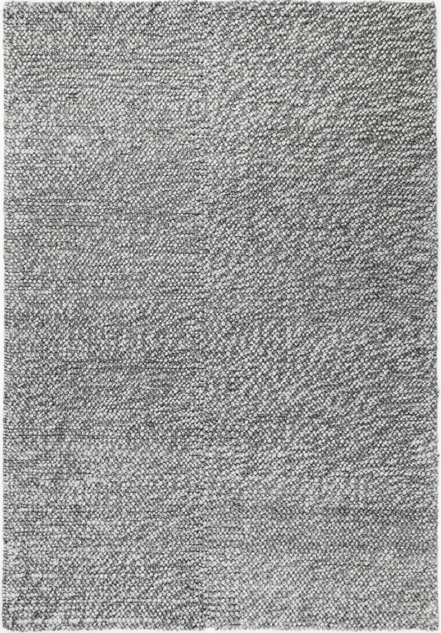 Zayna Loopy Charcoal Wool Blend Rug - Floorsome - Rug - HARL160LOOPCHAR - Rug