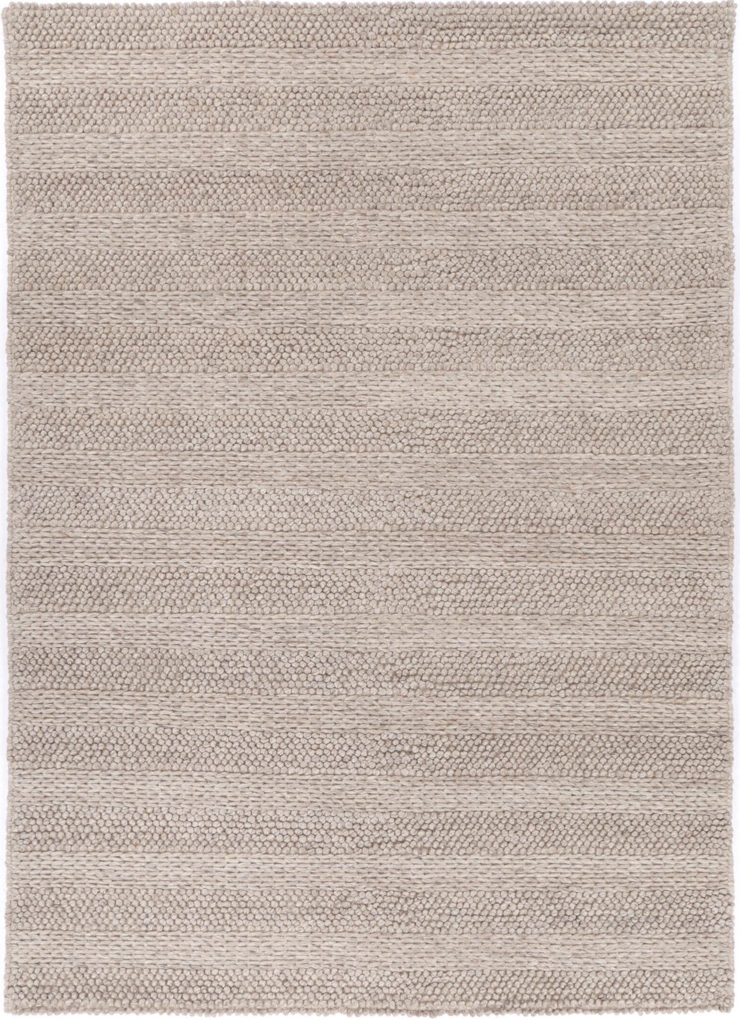 Zayna Ringlets Camel Wool Blend Rug - Floorsome - Rug - HARL160RINGCAME - Rug
