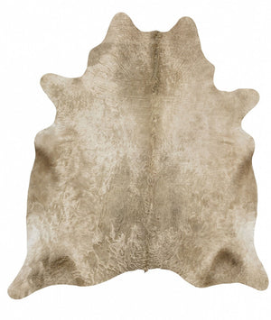Exquisite Natural Cow Hide Champagne - Floorsome