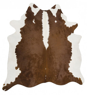 Exquisite Natural Cow Hide Hereford - Floorsome