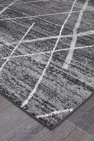Oasis 452 Charcoal Contemporary Rug