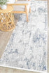Phoenix 27084A White Belle Rug - Floorsome - INDOOR/OUTDOOR - ARORA - 27084A - BLUE - CREAM - 80X300 - INDOOR/OUTDOOR