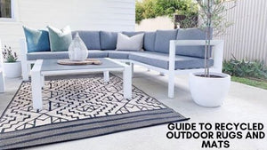 Guide to Recycled Plastic Outdoor Rugs and Mats