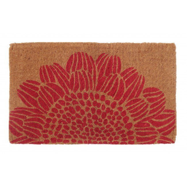 100% Coir Door Mat - Blossom 75x45cm