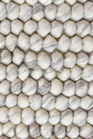 Mellura Silver Mist Wool Rug