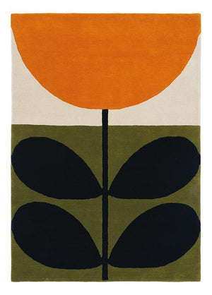 Orla Kiely Stem Black 059803 Rug