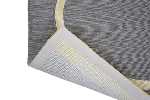 Orla Kiely Giant Linear Stem Slate Outdoor Rug 460605
