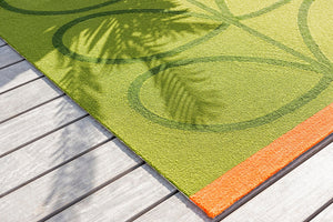 Orla Kiely Giant Linear Stem Seagrass Outdoor Rug 460607
