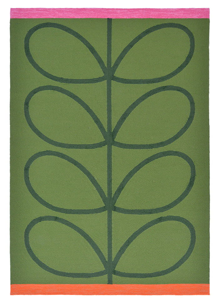 Orla Kiely Giant Linear Stem Seagrass Outdoor Rug 460607