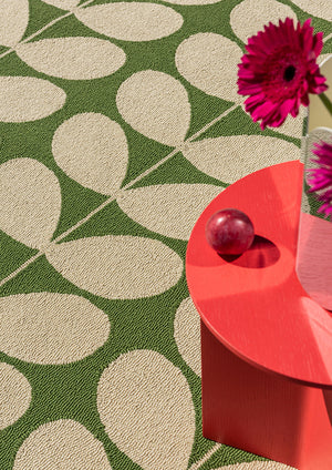 Orla Kiely Solid Stem Basil 463607 Outdoor Rug