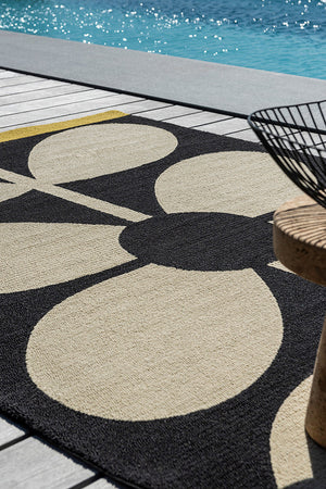 Orla Kiely Giant Sixties Stem Noir 463705 Outdoor - Rug
