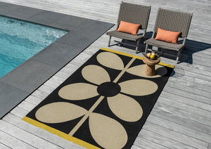Orla Kiely Giant Sixties Stem Noir 463705 Outdoor - Rug