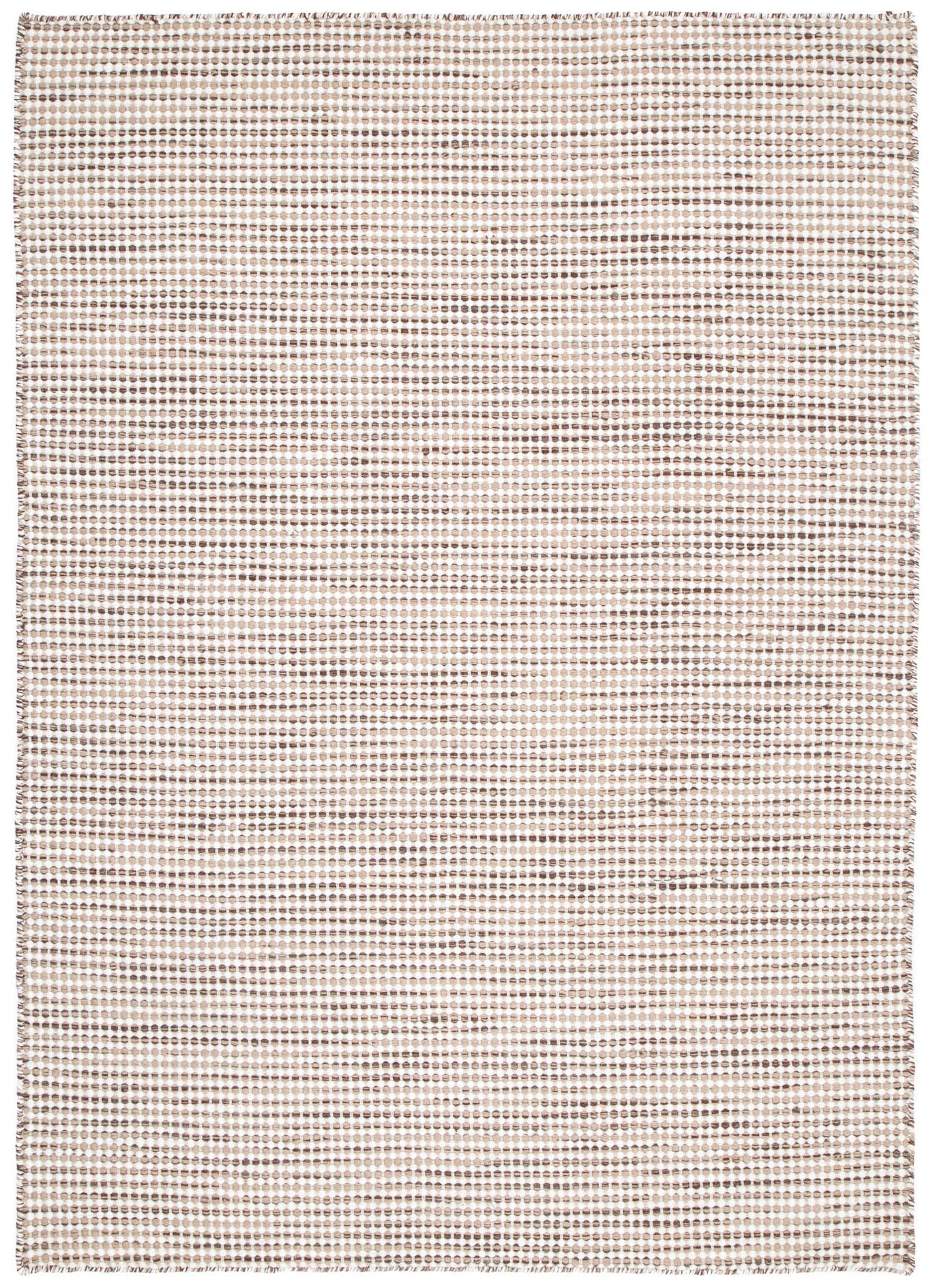 Nordic Beige Wool Rug