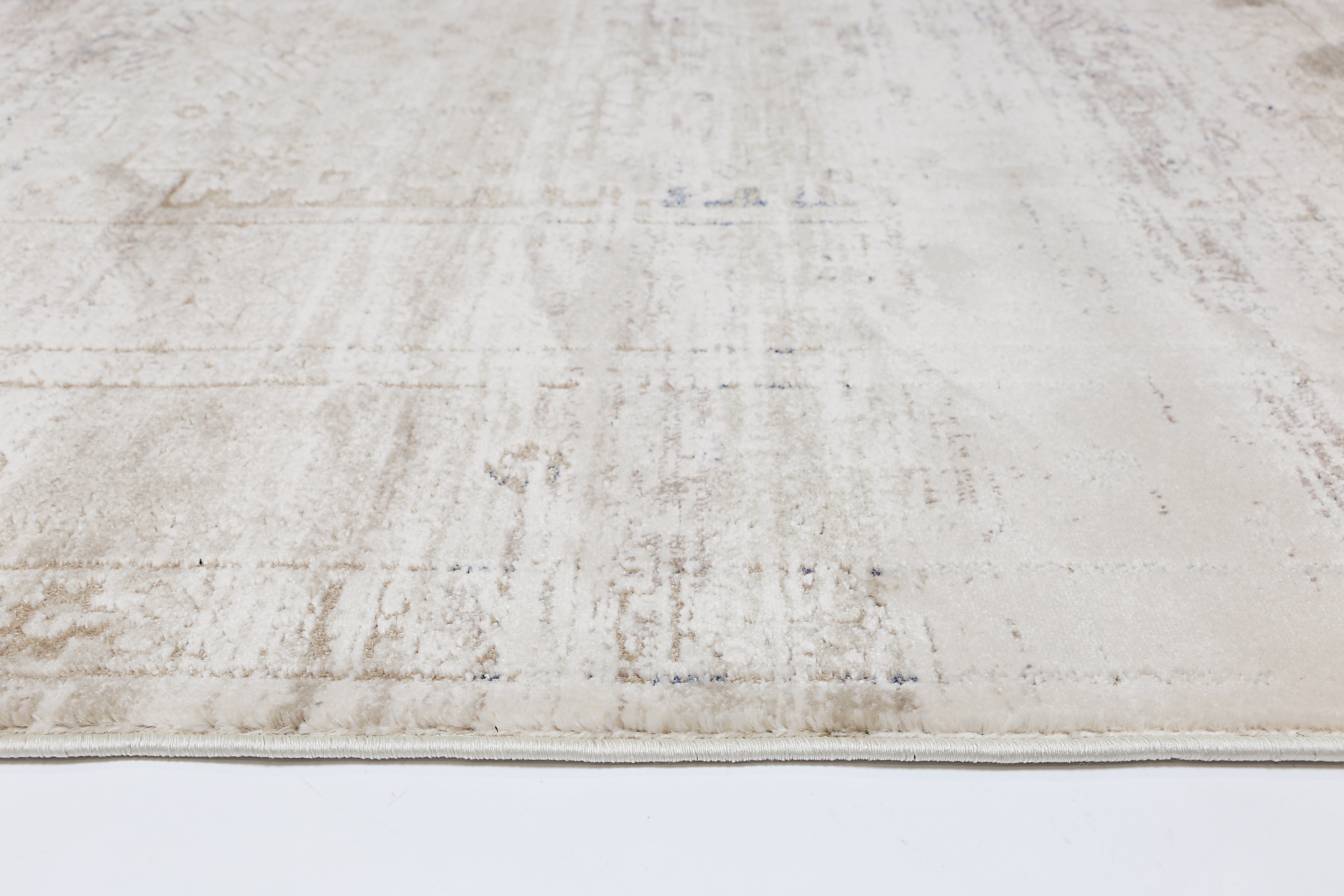 Bohemian Paradise Traditional Grey Blue Rug - Pattern 04